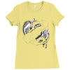 self made zombie Ladies Fitted T-Shirt