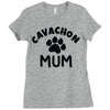 cavachon mum Ladies Fitted T-Shirt