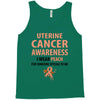 wear peach for uterine cancer Tank Top