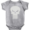 the punisher long sleeves Baby Onesie
