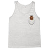 pocket owl Tank Top