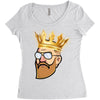 king mcgregor Women's Triblend Scoop T-shirt