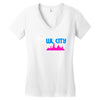 owl city retro Women's V-Neck T-Shirt