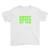 shoot hoops not guns Youth Tee