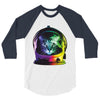 astro cat 3/4 Sleeve Shirt