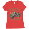 american army jeep Ladies Fitted T-Shirt
