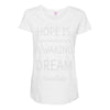 aristotle philosophy quote Maternity Scoop Neck T-shirt