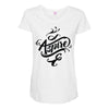 aspire to inspire Maternity Scoop Neck T-shirt