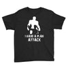 I Have A Plan Attack Youth Tee