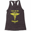 call me sir Racerback Tank