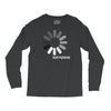 buffering  funny retro loading computer console fashion party Long Sleeve Shirts