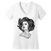 fashion girl Women's V-Neck T-Shirt