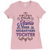 stolze mama einer grossartigen tochter hoodie Ladies Fitted T-Shirt