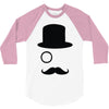 moustache gentleman 3/4 Sleeve Shirt