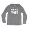 i love my chinese wife Long Sleeve Shirts