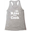 kiss the cook chef Racerback Tank