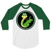CUTE SNAKE 3/4 Sleeve Shirt