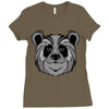 panda zentagle Ladies Fitted T-Shirt