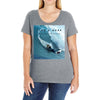 men's shark boss Ladies Curvy T-Shirt