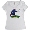 niffler the hedgehog Women's Triblend Scoop T-shirt
