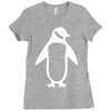 penguin funny Ladies Fitted T-Shirt