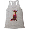 floral fox Racerback Tank