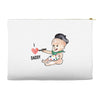 Cute Baby Painter's Dad Love Accessory Pouches