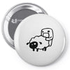 sheep shgger Pin-back button