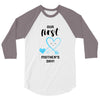 Our First Mother's Day! Baby Boy 3/4 Sleeve Shirt