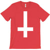 wasted youth inverted cross indie geek swag funny T-Shirt