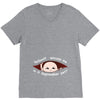 September Peeking Out Asian Baby Boy V-Neck Tee