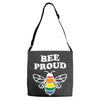 Bee proud Adjustable Strap Totes