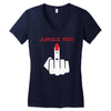 jungle red Women's V-Neck T-Shirt