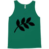 daun hitam Tank Top