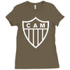 clube atl&eacute;tico mineiro brasil Ladies Fitted T-Shirt