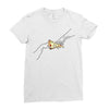 Creation of Adam Pizza Ladies Fitted T-Shirt