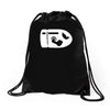 bullet bill sticker vinyl decal   super mario bros nintendo car window Drawstring Bags