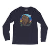 polygon bear graphic Long Sleeve Shirts