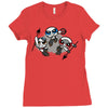 power war boys Ladies Fitted T-Shirt