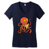 underwater buddies Women's V-Neck T-Shirt