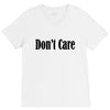 don't care V-Neck Tee