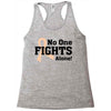 No One Fights Alone Racerback Tank