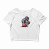 mma bulldog final Crop Top