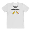 down with homework All Over Women's T-shirt