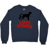 love stinks Crewneck Sweatshirt