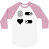 How To Live A Happy Life 3/4 Sleeve Shirt