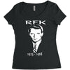 robert kennedy homage Women's Triblend Scoop T-shirt