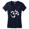hare krishna aum Women's V-Neck T-Shirt