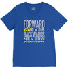 forwar ever backwards never V-Neck Tee