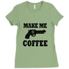 make me coffee Ladies Fitted T-Shirt